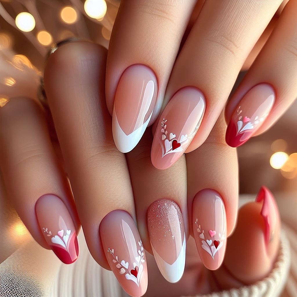 Sweetheart French Tips