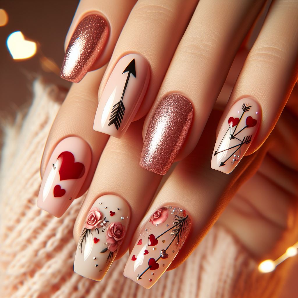 Cupid’s Arrow Design
