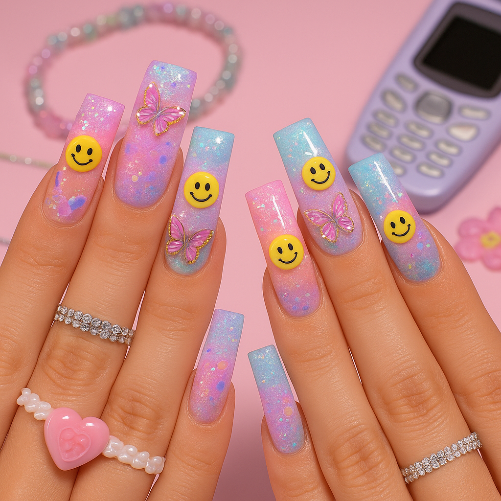 Y2K Duck Nails